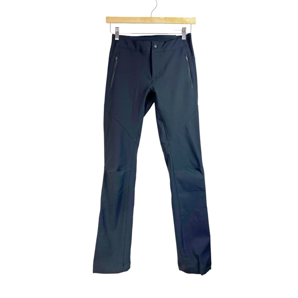 Columbia Women's Omni-Heat Softshell Pants Black Size 6 Outdoor Winter Gorpcore